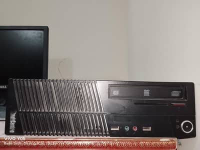 Lenovo PC Intel core 2 dou with moniter