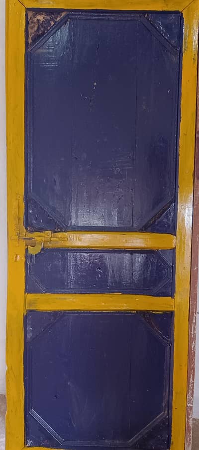 wood door
