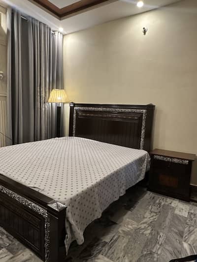 Pure wood bed set