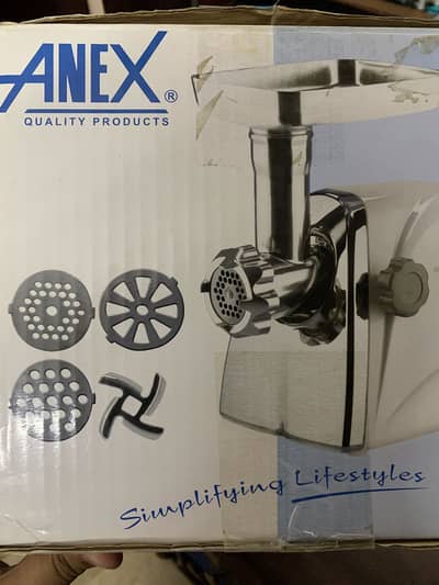 new anex meat grinder