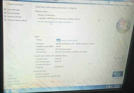 HP Compaq Full Setup Core 2 Duo E8400 3.0GHz | 2GB RAM | 256GB HDD