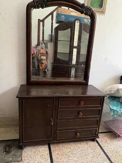 Solid Wooden Dressing Table Price 15k RECHS near PIA Lhr