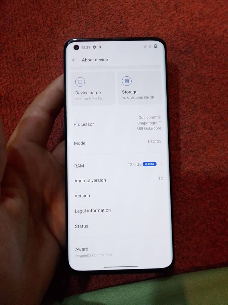One Plus 9 Pro 3