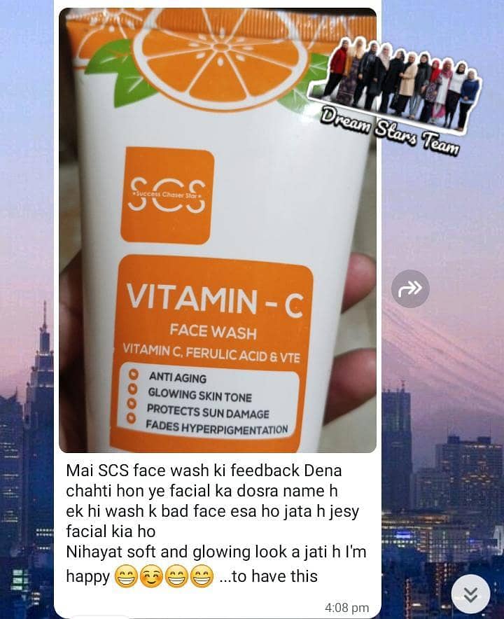 SCS Face Washes 5