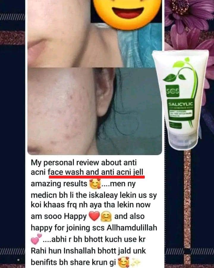 SCS Face Washes 6