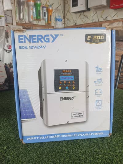 Energy Mppt Hybrid Controller 80 Ampere Used Like New condition E200