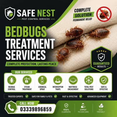Bed Bug Removal Specialists | Fast, Safe & Reliable Treatment
