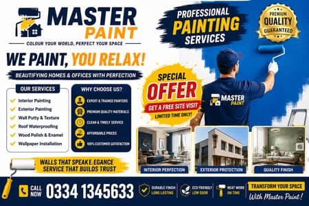 Painter Services / Rock Wall & Graphy / Texture Paint / paint services