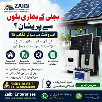Solar Installations & Solutions