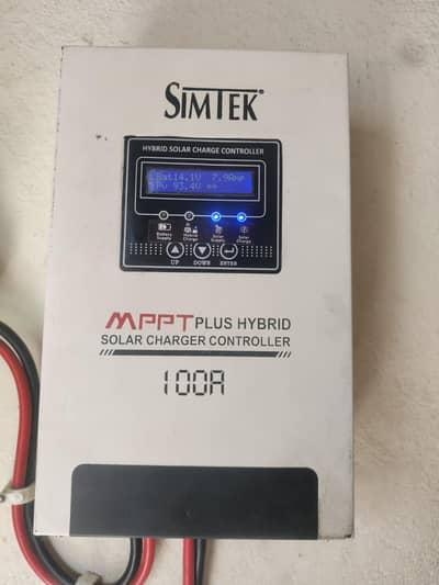 Slmtek 100A Mppt, Mppt 100A 12v & 24v Battery Support,