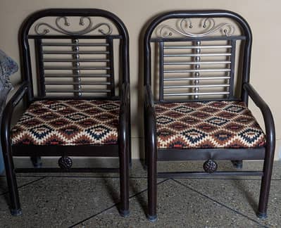 Steel Sofa Set
