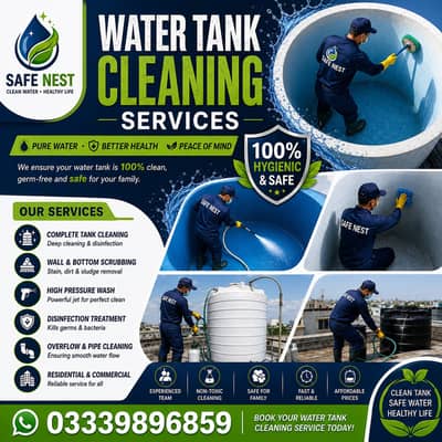 Water Tank Cleaning Services | Concrete Tank Cleaning Experts