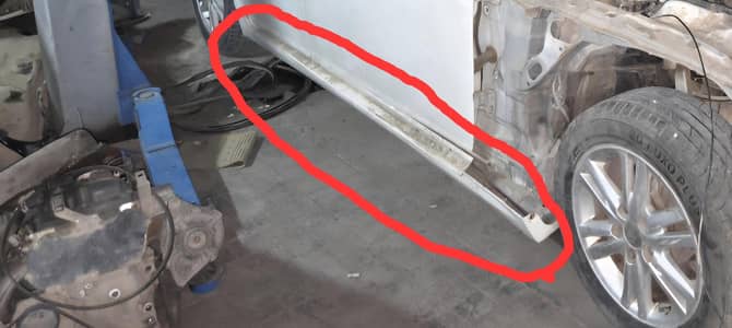 Mark x 2006 Genuine Foot boards