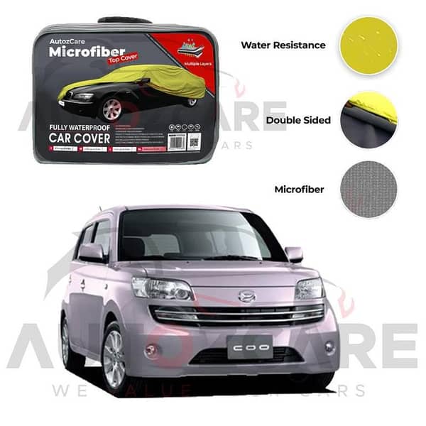 Daihatsu Coo Microfiber Car Top Cover - Model 2006-2012