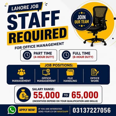 staff required office management