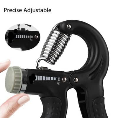 Adjustable Hand Gripper | 10kg 40kg ABS orange Black