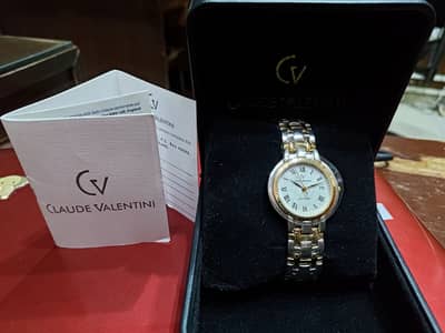 Claude Valentini watch - Gold plated Men's (UK)