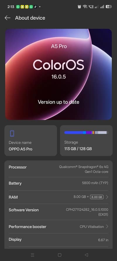 OPPO A5 Pro