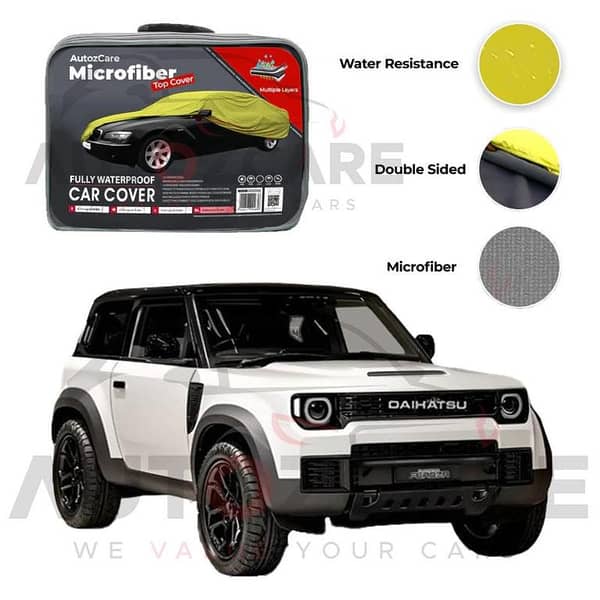 Daihatsu Feroza Microfiber Car Top Cover - Model 2025