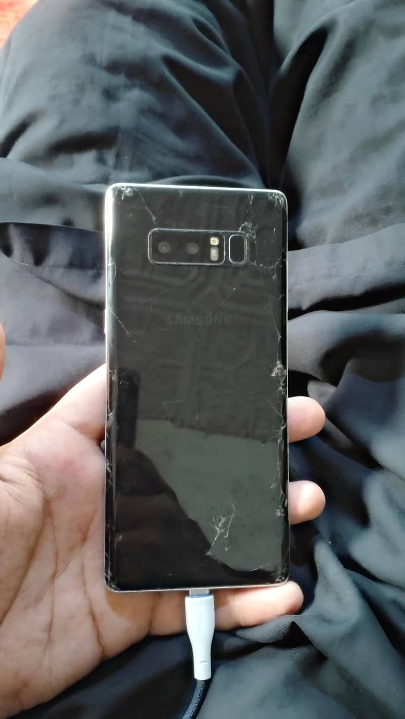 Samsung Note 8 Panel Damaged 2