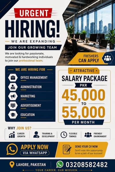 staff required office management