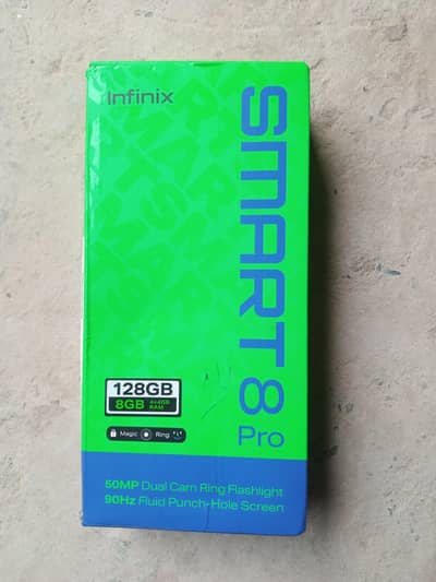 Infinix Smart 8 Pro (4GB/128GB) PTA Approved – Like New