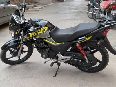Honda CB150F 2026 (BLACK & GREEN) | Just 500Km Driven | Unregistered