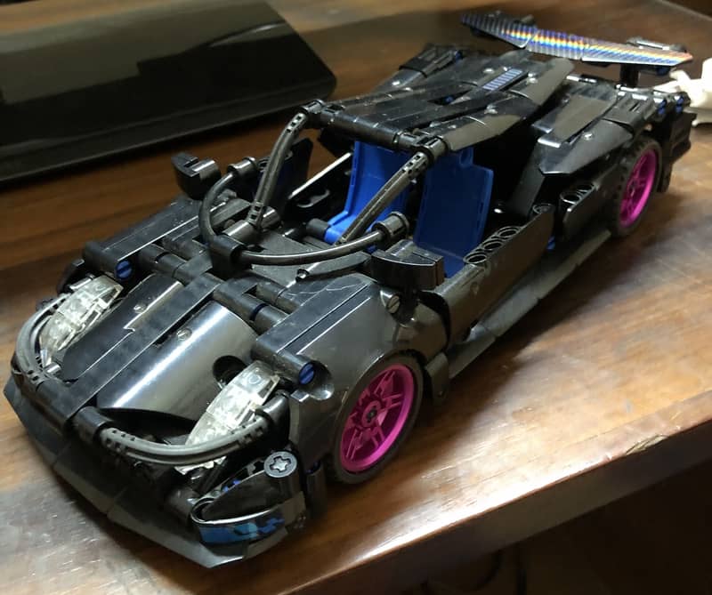 Technic ferrari pullback lego/lepin 1