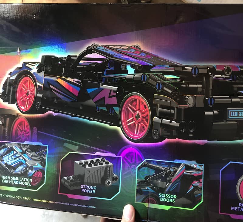 Technic ferrari pullback lego/lepin 5