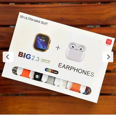 smart watch with earbuds