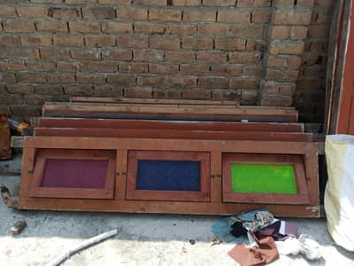 Roshan Dan made by Diar wood Good condition 6 piece