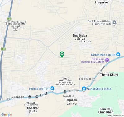 1 KANAL PLOT AVAILABLE FOR SALE IN DHA 9 PRISM BLOCK M. . HOT LOCATION WITH 80 FIT ROAD