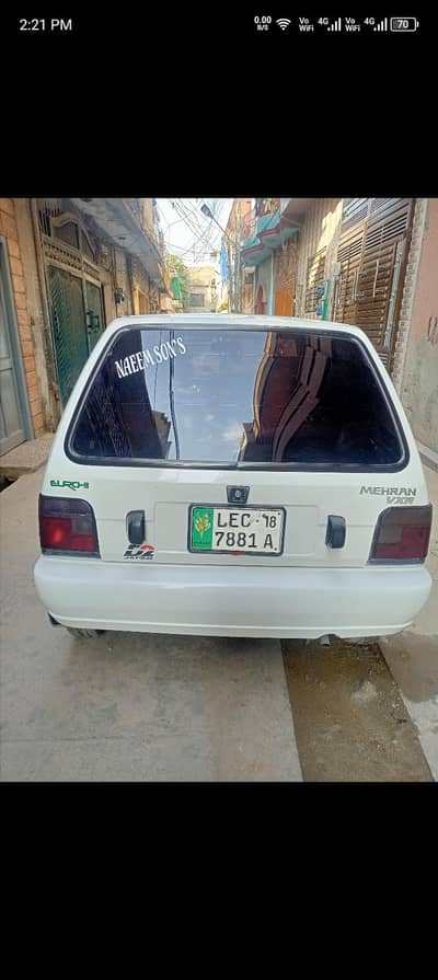 Suzuki Mehran VXR 2018