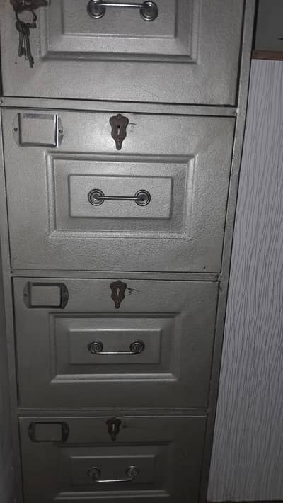 Steel file cabinet and locker