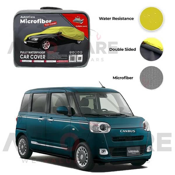 Daihatsu Mira Canbus G Microfiber Car Top Cover - Model 2022-2026