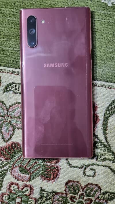 Samsung Mobile Note 10 5G 12/256