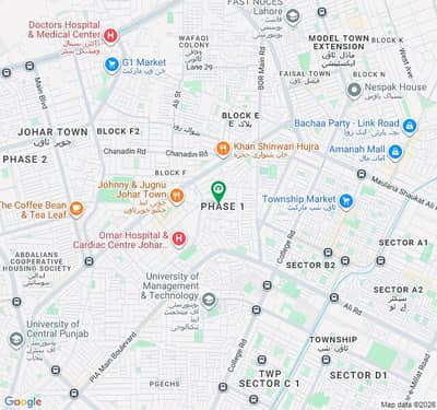 Prime 20 Marla Plot For Sale In Johar Town