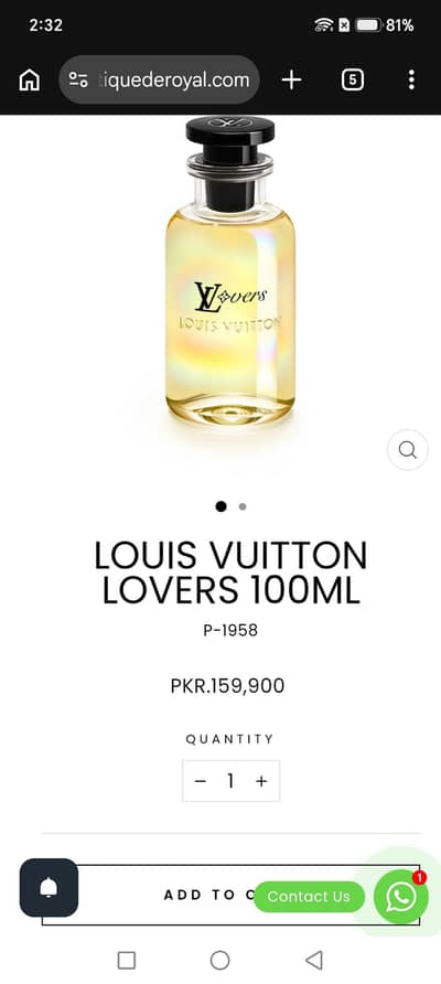 Lv *uers Louis vuitton perfumes