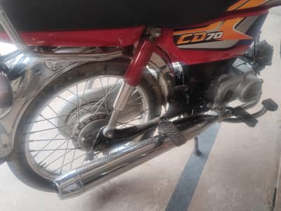 Honda CD70 2024 new sateker 2025