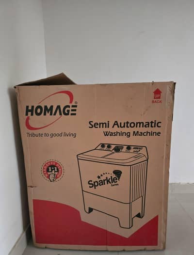 Homage Washing Machine – Almost New