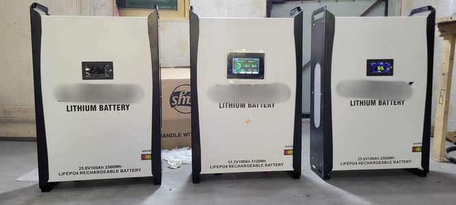 Lithium Batteries Available (12v 100Ah)(24v 100Ah)(48v 100Ah)
