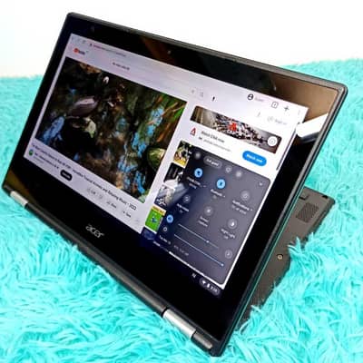 Acer touchscreen Chromebook 4gb , 32 gb model R11 360 rotation.