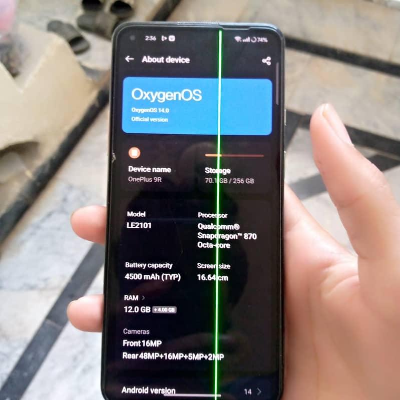 One Plus 9R 5