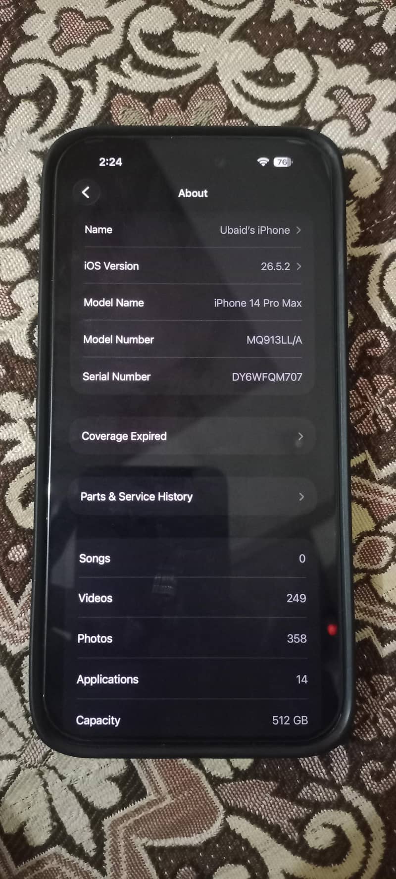 iPhone 14 pro max 2