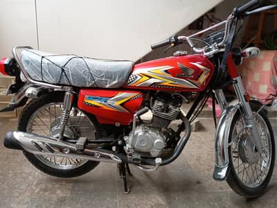 CG 125 HONDA 2025 MODEL 7 MONTH ALL. OK CONDITION 10/10 GENIUN