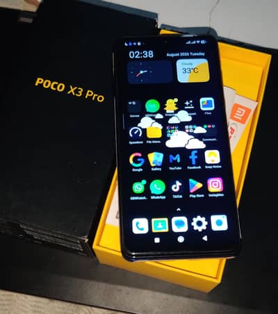 POCO X3 Pro 8GB RAM / 256GB Storage for sale /whatsp 03044820357