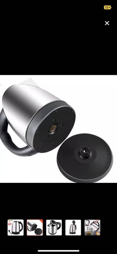 Stainless Steel Electric Kettle 1.5L / 1.8L - Fast Boil