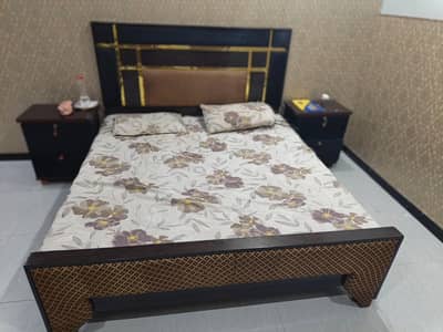 Complete Bed set for sale With mattress and Sofa