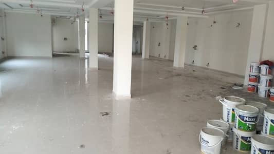 3000 Squire feet 2nd Floor Hall for Rent in Johar Town PIA Road for Snooker Club, Gym (Call center + Software house + Marketing Office & Other Setup as You Want)