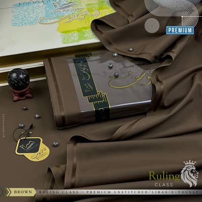 Luxury Cotton Unstiched By Libaas-Yousuf